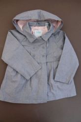 Parka bleue imperm&eacute;able  Oba&iuml;bi