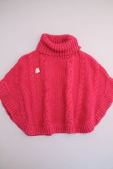 Poncho en tricot chaud  Sergent Major