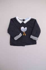 Haut molleton marine  Jacadi