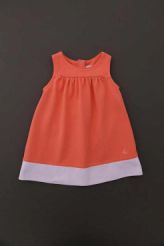 Robe chasuble orange été    Petit Bateau