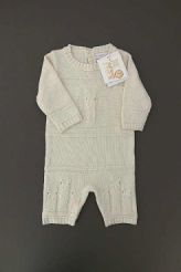 Combilong tricot neuf    DPAM bébé...BIO