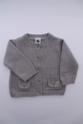 Gilet tricot laine coton  Petit Bateau
