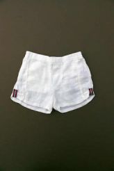 Short blanc pur lin neuf   baby Dior