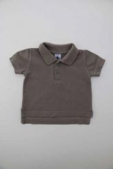 Polo uni beige léger été   Petit Bateau