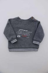 Sweat-shirt gris mi-saison   Jacadi