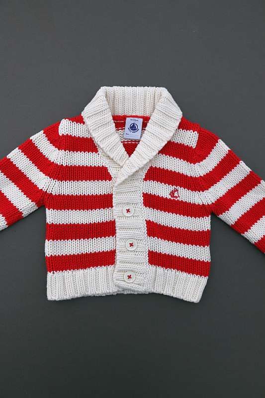 petit bateau gilet bebe