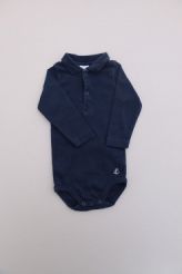 Body polo marine hiver  Petit Bateau