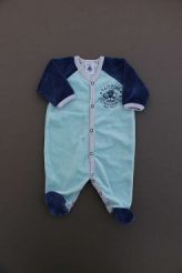 Pyjama velours bicolore  Petit Bateau