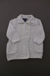 Veste longue tricot écru  babyGap